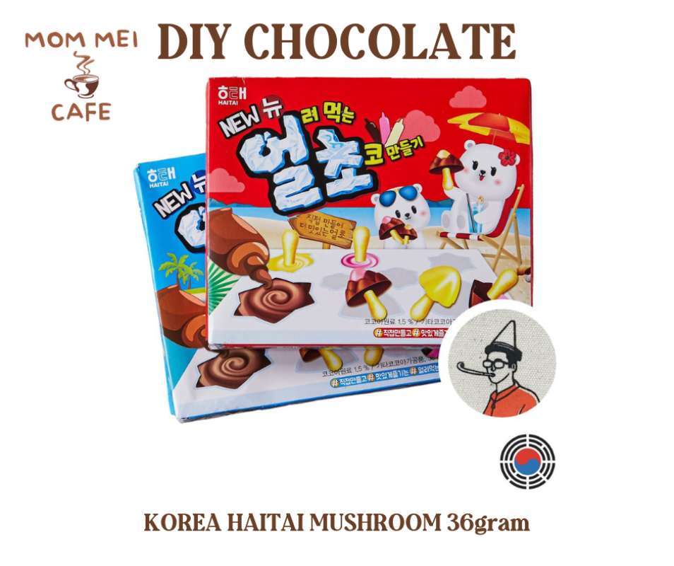 Jual Coklat Impor KOREA HAITAI DIY MUSHROOM CHOCOLATE di Seller Mom Mei