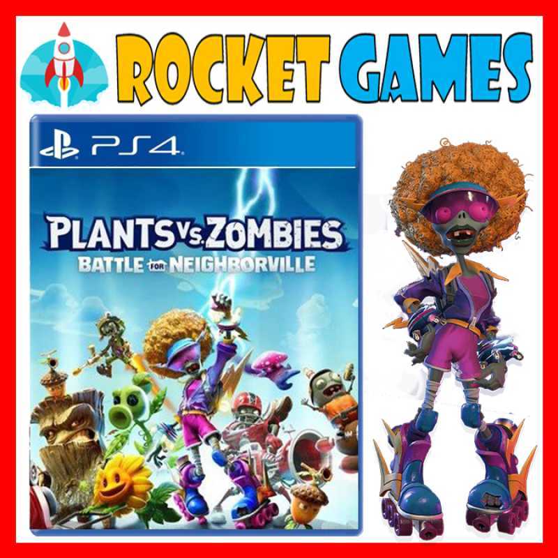 Jual Rocket Games PS4 PLANTS VS ZOMBIES BATTLE FOR NEIGHBORVILLE