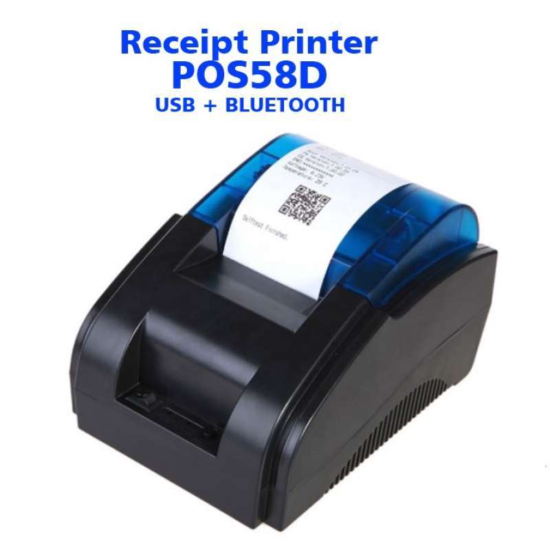 Jual Printer Struk Thermal 58mm Pos Tm58d Android (usb+bluetooth