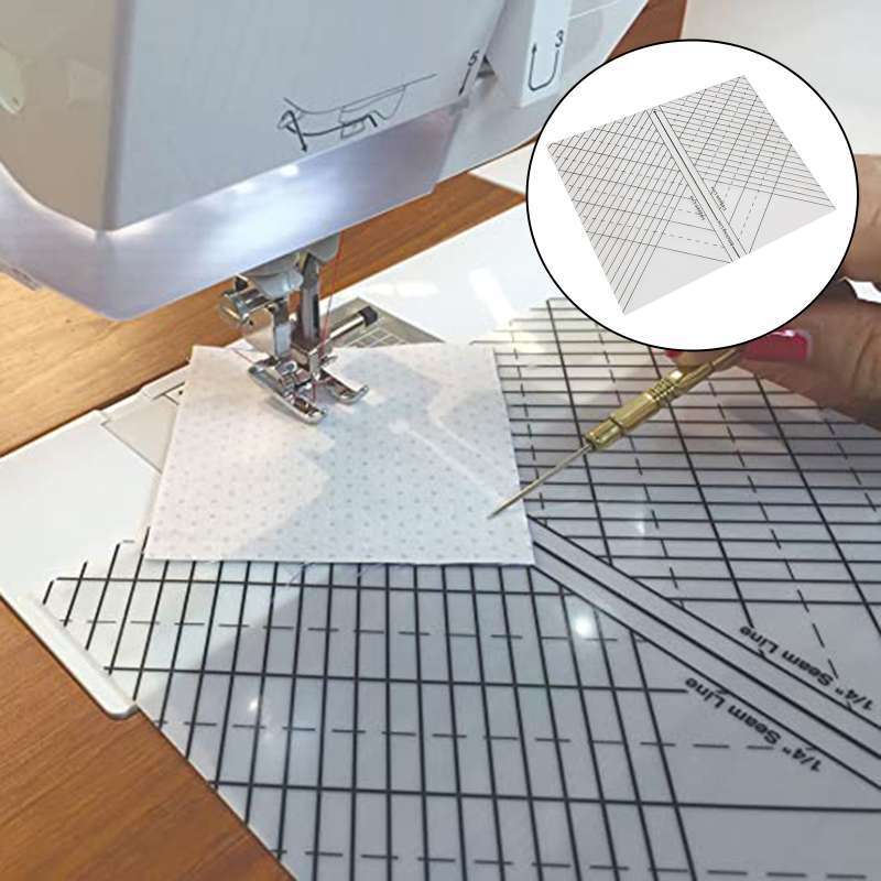 Promo Sew Straight Ruler Shapes Measurement Dressmaker Tool for