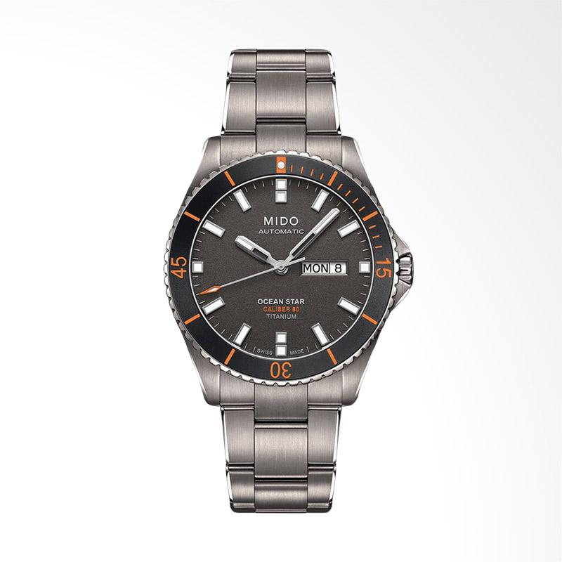 Promo Mido Ocean Star Caliber 80 Automatic Dial Titanium Strap Jam