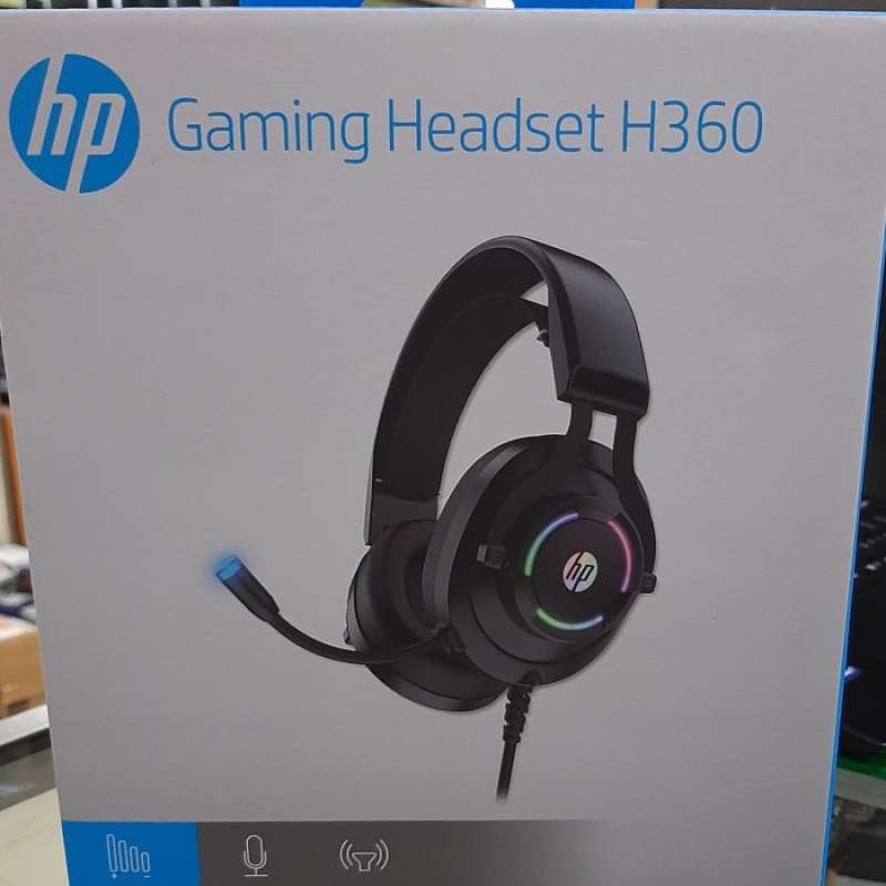 Jual Headset Hp H360 Gaming Headset Original Baru Di Seller Metalic