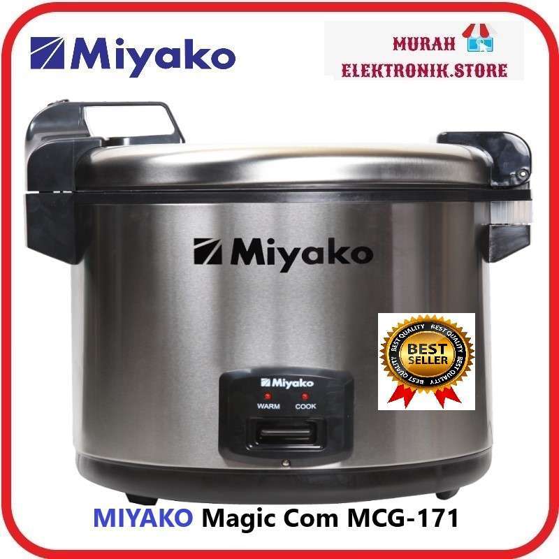 Promo Miyako MCG171 Big Capacity Rice Cooker [6 L] Diskon 18 di Seller