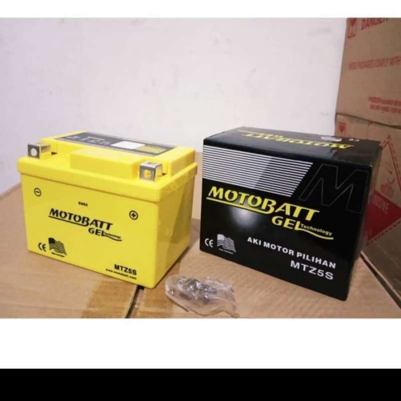 Promo AKI MOTOR HONDA VARIO MATIC 110 CC MTZ5S AKI GEL MOTOBATT Diskon