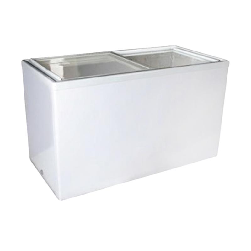 Jual Rsa Xs-200 Sliding Flat Glass Freezer [171 Liter] Di Seller ...
