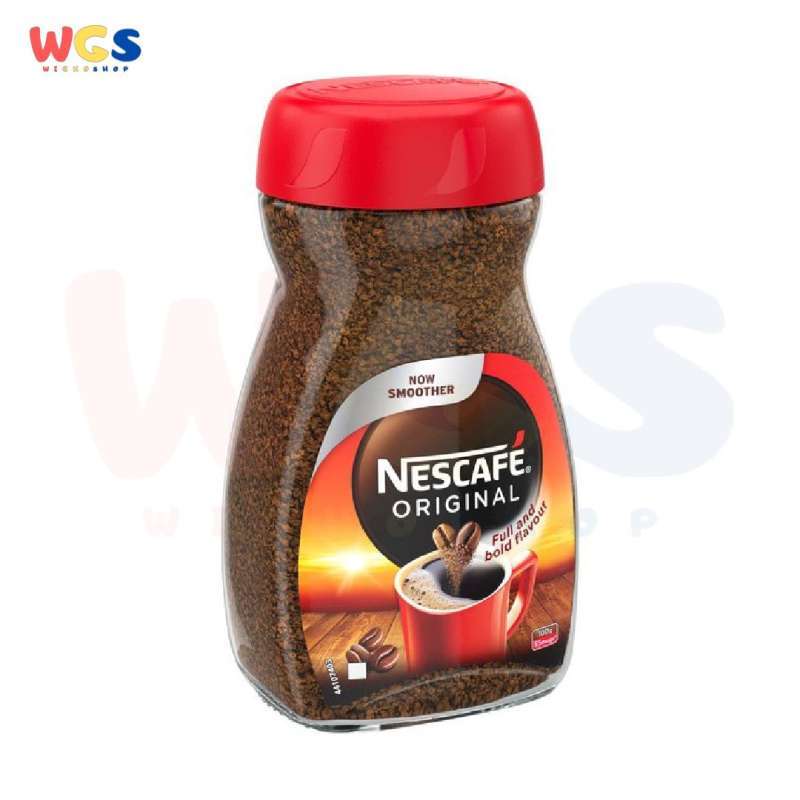 NESCAFÉ Original Decaf Instant Coffee 200g, Rich Aroma, Full & Bold