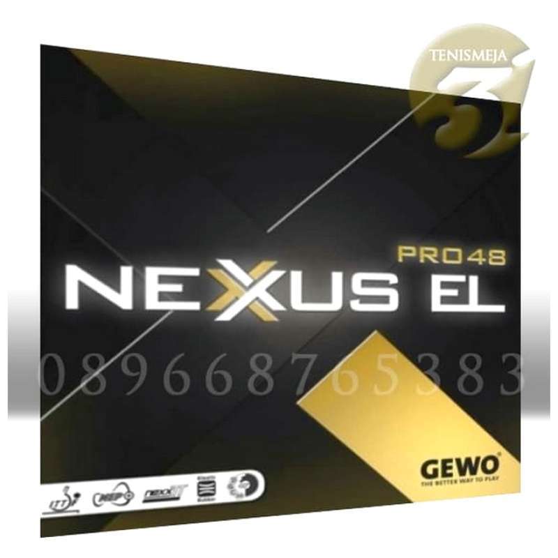 Jual Jual Nexxus El Pro 48 Karet Pingpong Merk Gewo Dari Germany di