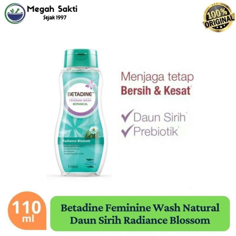 Jual BETADINE? Feminine Wash Natural Daun Sirih Blossom di Seller Irpus shop Pademangan Barat