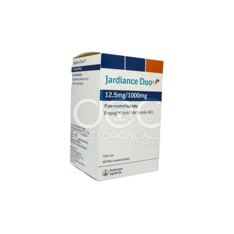 Jual Jardiance Duo 12,5/1000mg Original Di Seller Wismec Rx - Suko