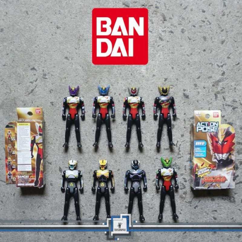 Jual Bandai Bima X Action Pose Figure Evil Flame, Earth
