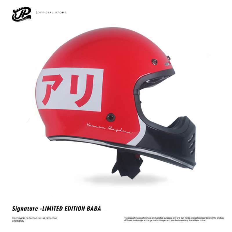 Jual Helm JP Retro Signature Limited Edition Baba XL di Seller JPX