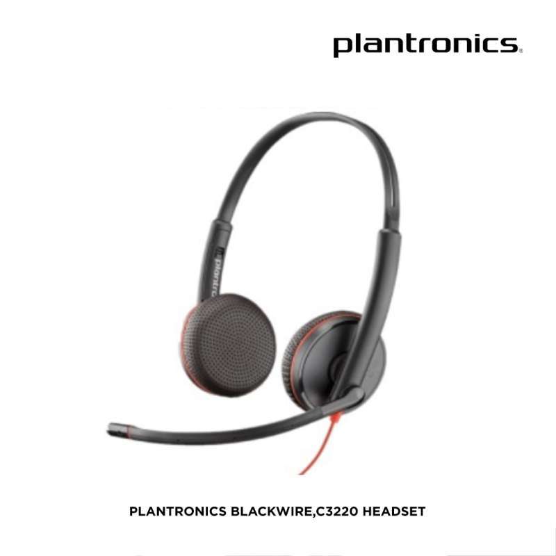 Cuffie USB Plantronics Blackwire C3225/jack da 3,5 mm