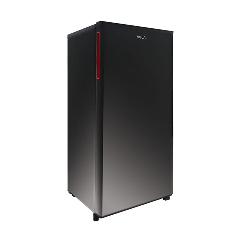 Aqua AQR-D191 Kulkas 1 Pintu - Dark Silver