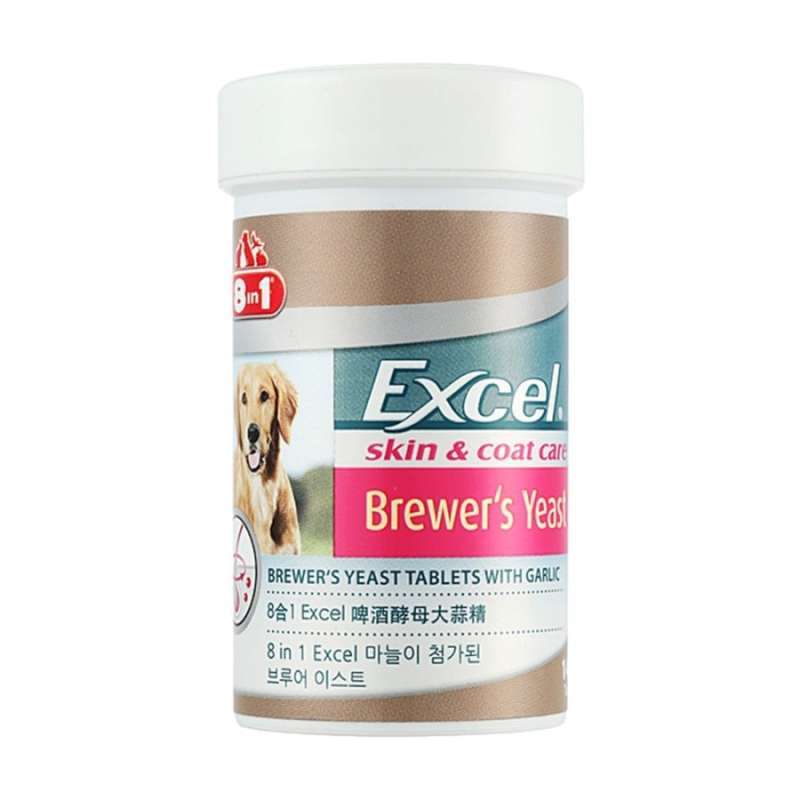 Jual Excel Brewer Yeast Skin And Coat 140 Tab - Vitamin Anjing Di ...