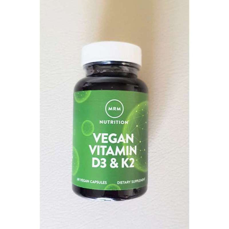 Promo MRM Vegan Vitamin D3 & K2 isi 60 Veg Cap Vit D3 2500 IU MK7