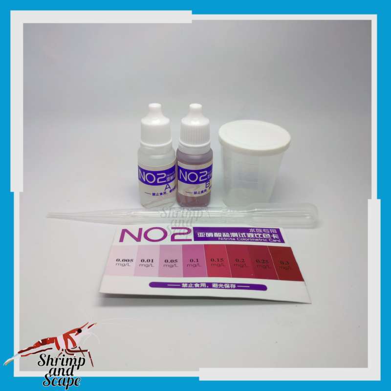 Jual Alat tes air Nitrit No2 Nitrite Water Test Kit Aquarium Tawar Laut di Seller Shrimp and