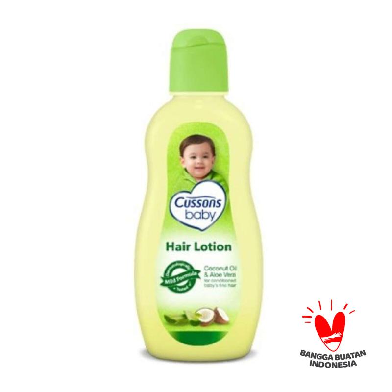 Promo Cussons Baby Hair Lotion Coconut 200ml hair lotion bayi cussons