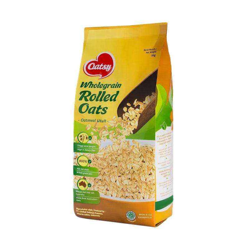 Jual Oatsy whole grain rolled oats 1kg pak di Seller Farmers Family Cileungsi Metland Transyogi