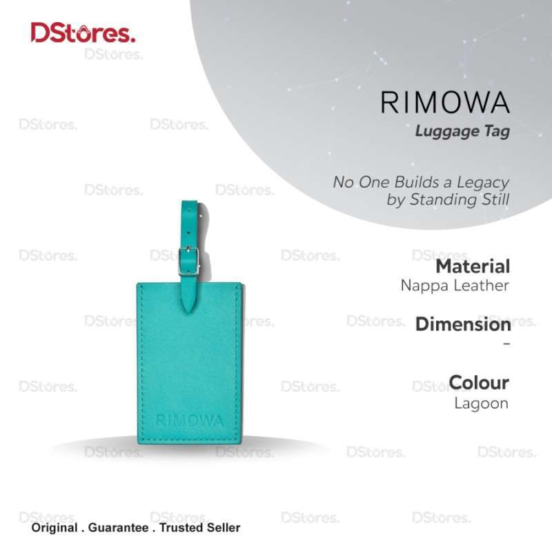 Jual Rimowa Luggage Tag Lagoon di Seller Dstores Travel Kota