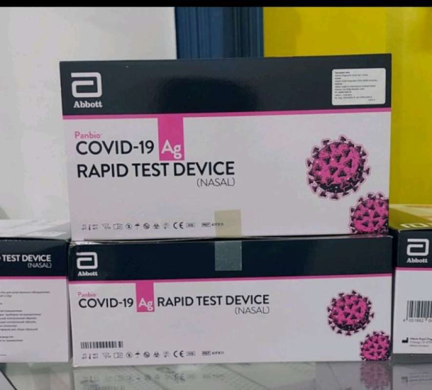 Jual ABBOT PANBIO NASAL SWAB ANTIGEN ISI 25 PCS di Seller M.IKSAN