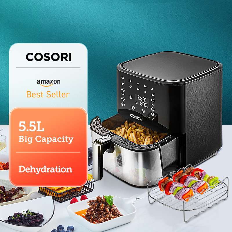 Jual COSORI Air Fryer CP258AF 5,5 Liter Penggorengan Tanpa Minyak
