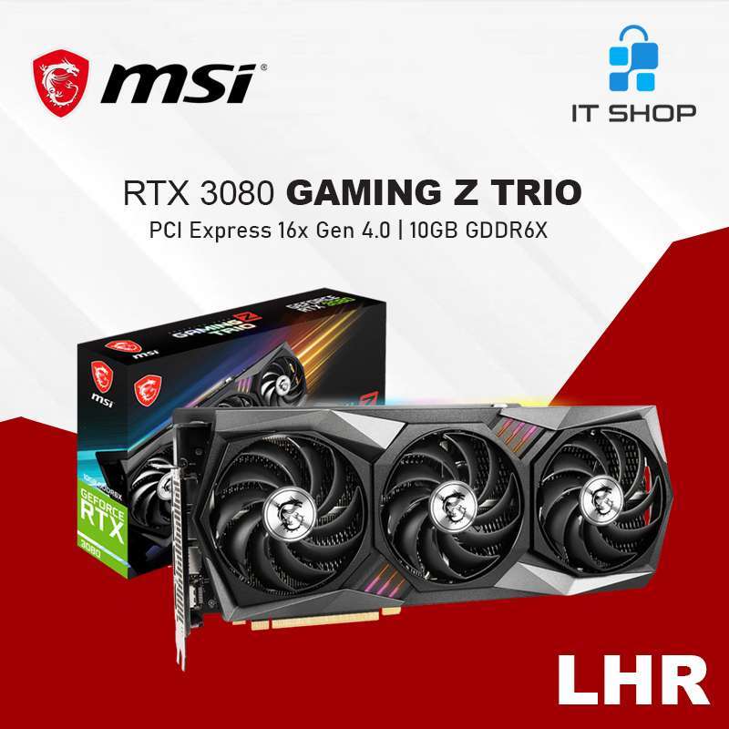 Jual MSI GeForce RTX 3080 Gaming Z Trio 10G - LHR di Seller IT Shop ...