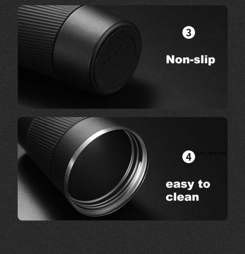 Promo Triple W Coffee Tumbler Vacuum Thermos Kopi Teh Hot Cold