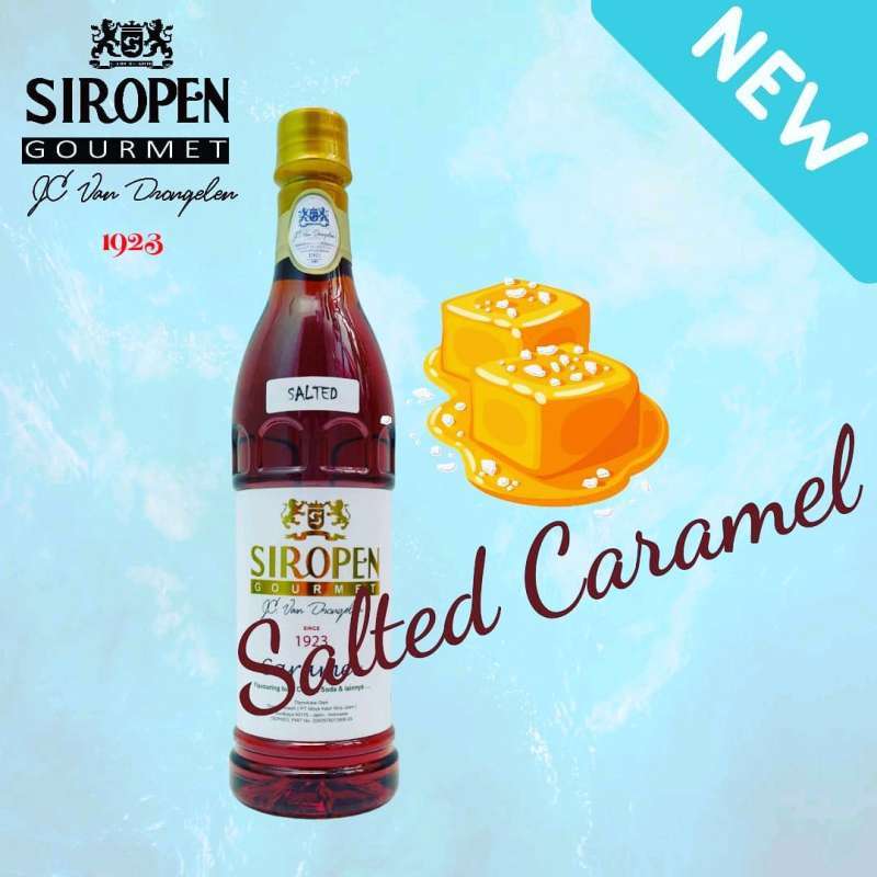 Jual Siropen Gourmet Salted Caramel 700 ml Flavouring Syrup for Coffee