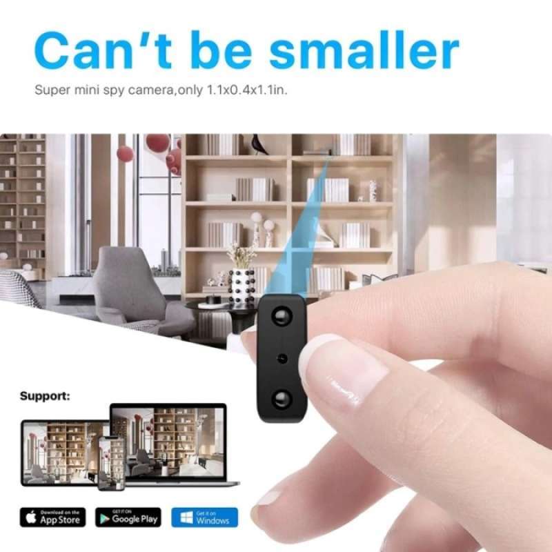 Promo NUCamera Super Mini Wifi HD Spy Camera Micro Camera XD TANPA