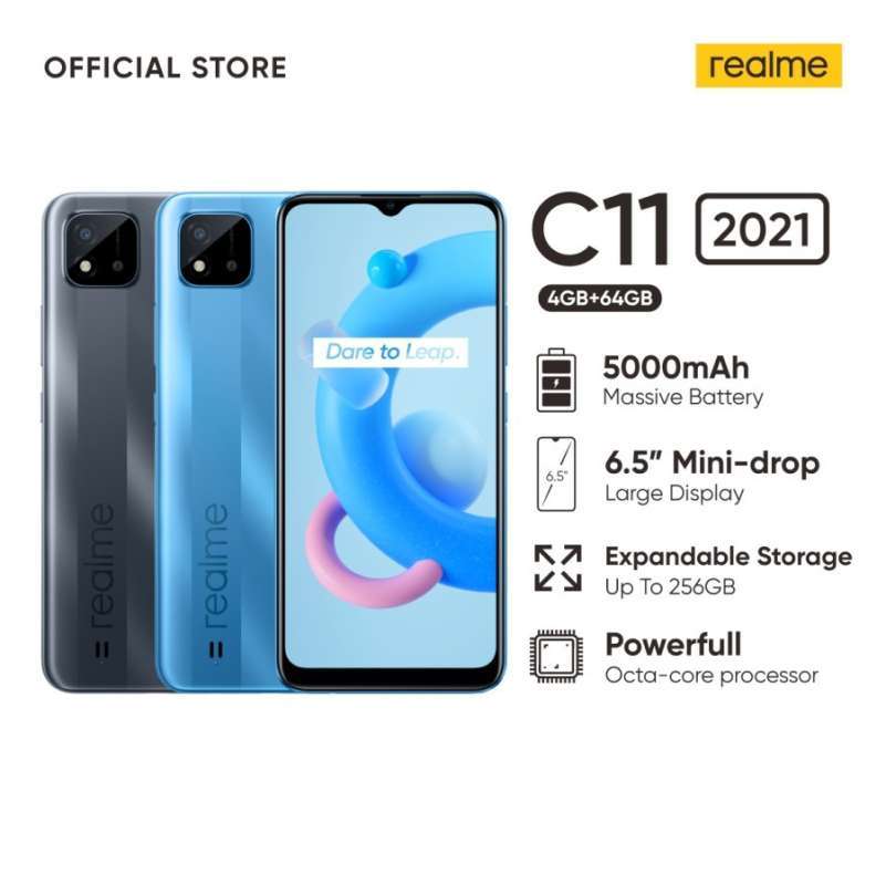 Jual Realme C11 2021 4/64 GB - Garansi Resmi Realme di Seller Universe ...