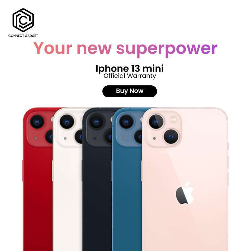 Jual Apple IPhone 13 Mini 128GB 256 GB Garansi Resmi TAM iBox Indonesia