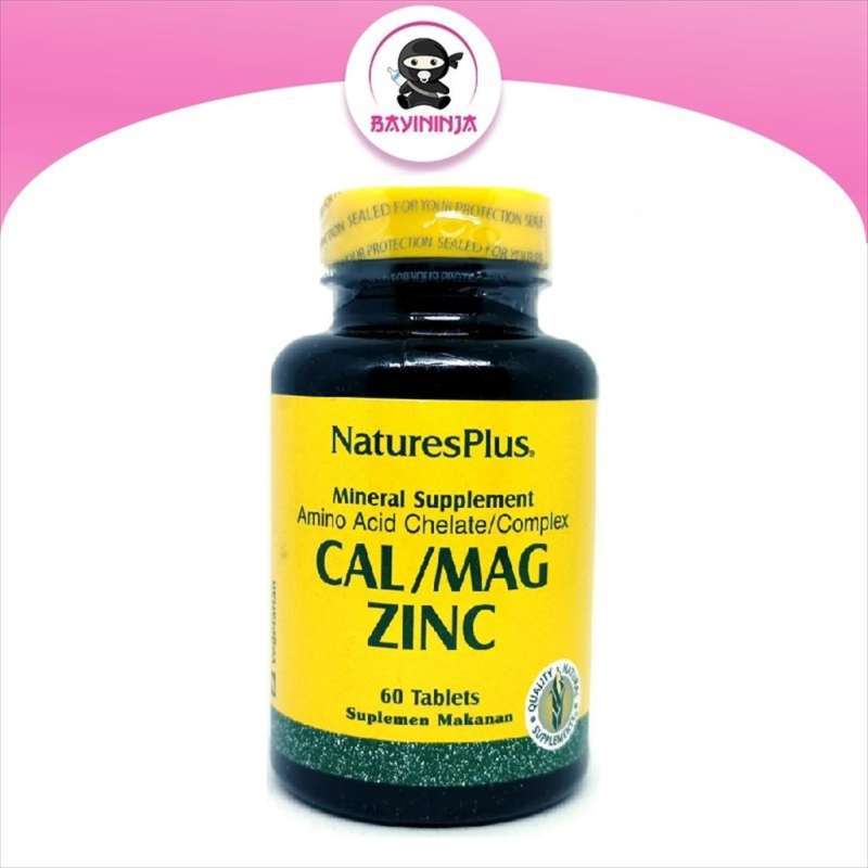 Jual NATURESPLUS NATURES PLUS Cal Mag Zinc Mineral Supplement 60 Tablet