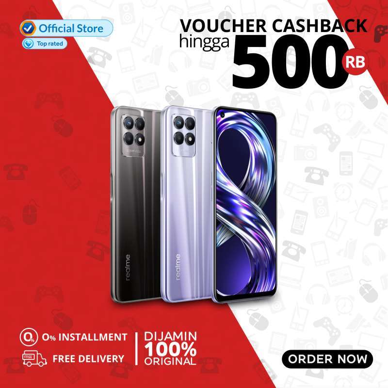 Jual Realme 8i 6/128 Garansi Resmi - Purple di Seller MacroPhone ...