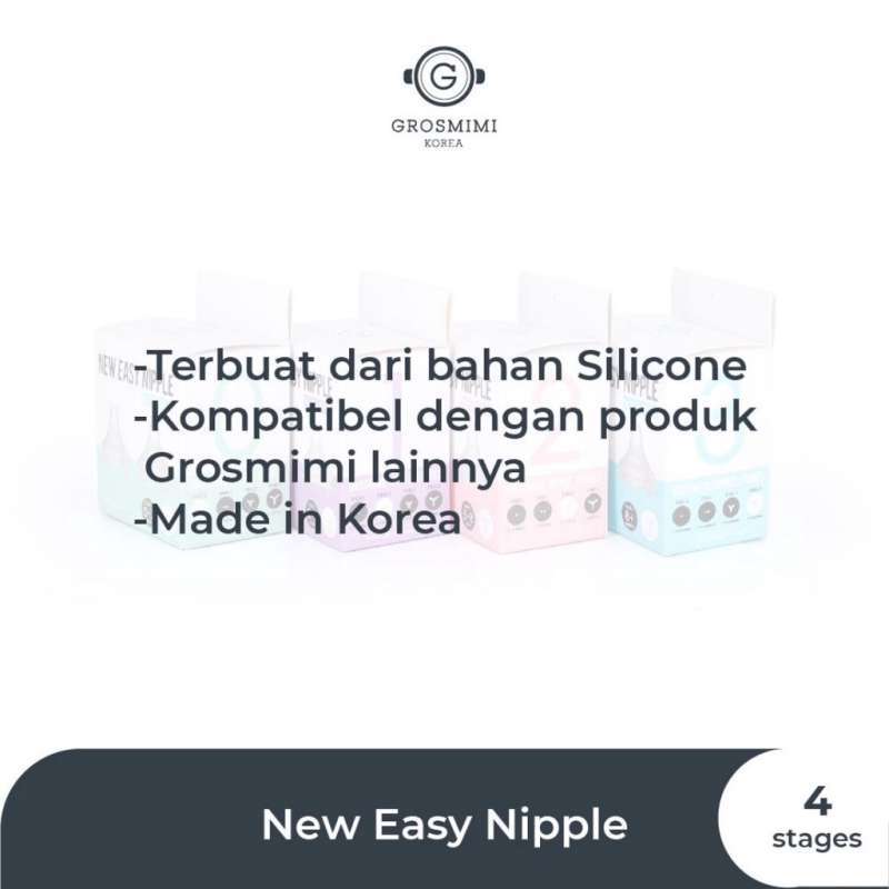 Jual Grosmimi Silicone Nipple Twin Pack, Ukuran Stage 0 di Seller