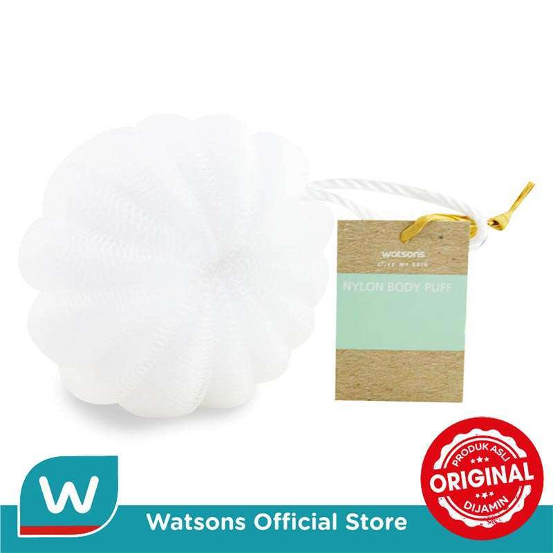 Jual Watsons Nylon Body Puff Light Green Di Seller Watsons Official ...