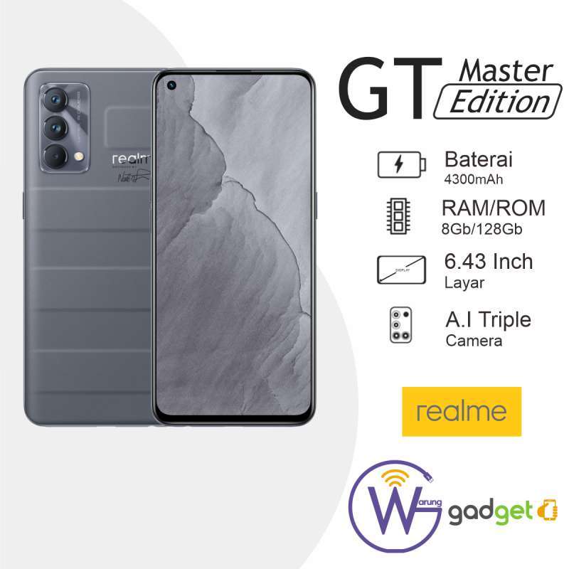 Jual REALME GT MASTER EDITION 8/128 RAM 8GB INTERNAL 128GB GARANSI ...