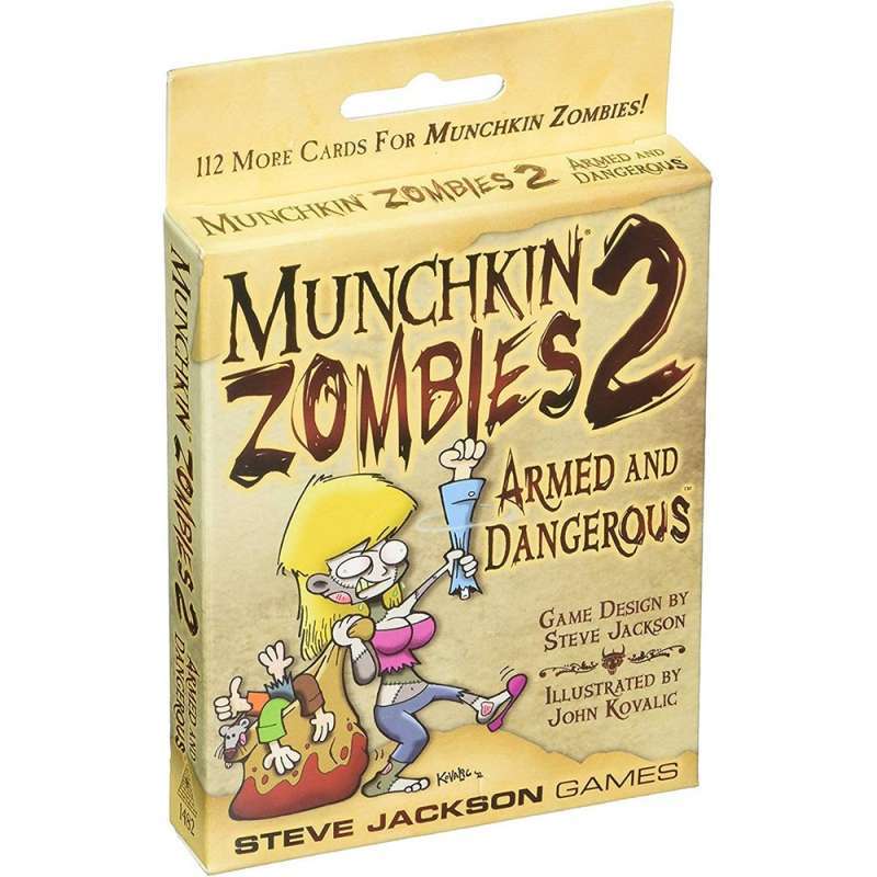 Jual Munchkin Zombies 2 Armed and Dangerous Board Game di Seller ...