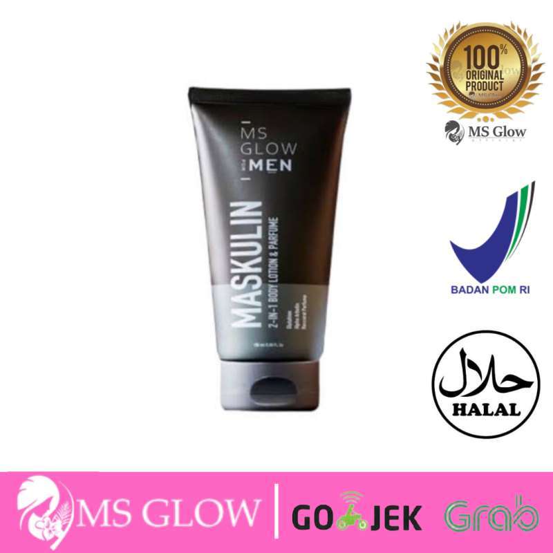 Promo [MS GLOW ASLI ORIGINAL] Maskulin Body Lotion MS Glow For Men