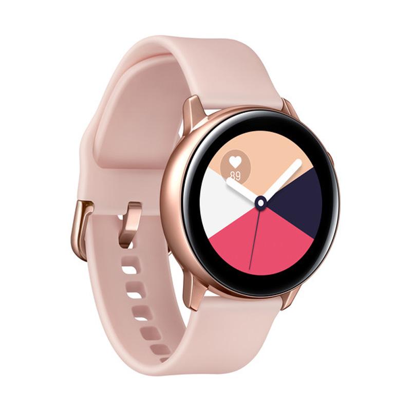 âˆš Samsung Galaxy Watch Active Smartwatch - Rose Gold Terbaru Agustus