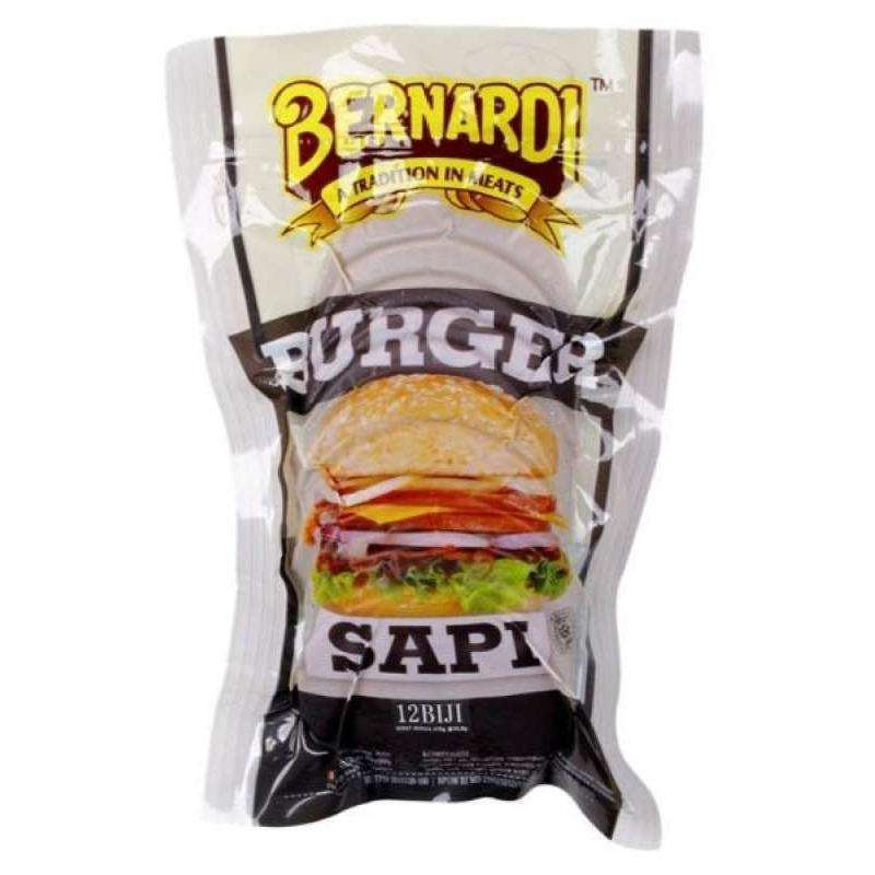 Jual Bernardi beef burger vc 12pcs di Seller Farmers Market Bintaro
