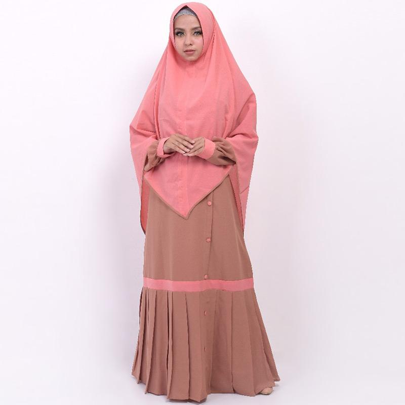 Jual Queenza By Zayidan Zahra Set Gamis Muslimah Syar'i