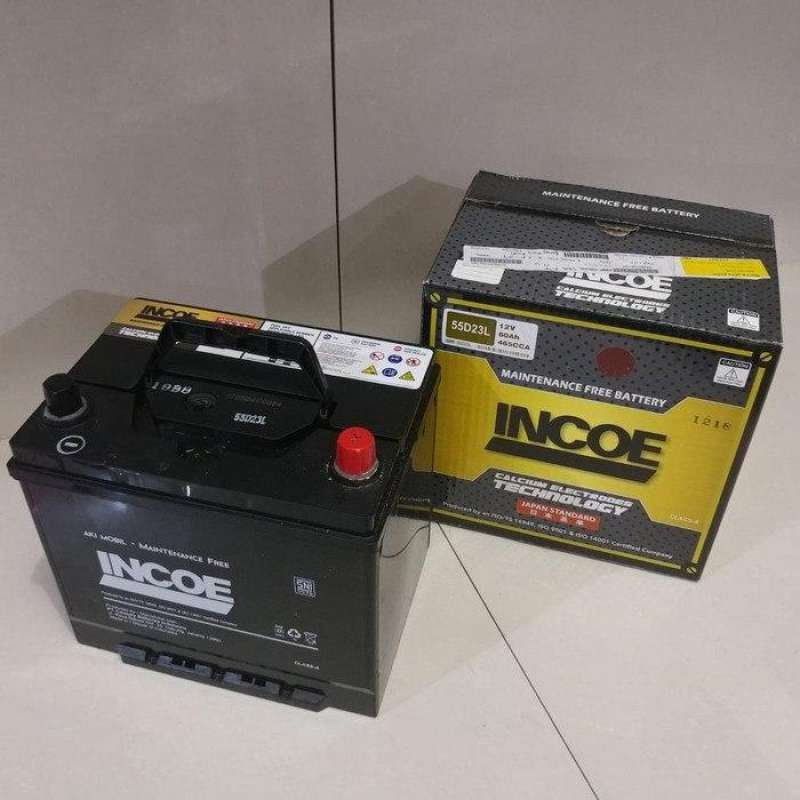 Jual AKI MOBIL KIA PRIDE INCOE KERING 55D23L 12V 60AH di Seller Toko