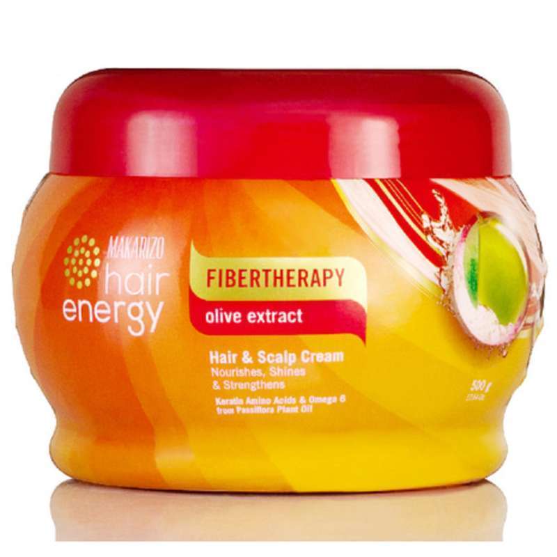 Jual Makarizo Hair Energy Fibertherapy Olive Oil 500gr di Seller Bunda
