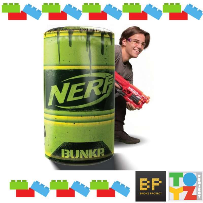 Jual Nerf Bunkr Battle Zones Take Cover Toxic Barrel di Seller Toyz