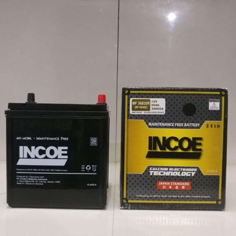 Jual AKI MOBIL SUZUKI CARRY SERIES INCOE KERING NS40Z 12V 35AH di