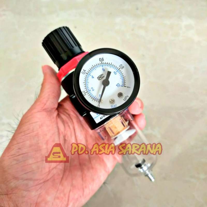 Jual Air Filter Regulator 1/4 Single Airtac AFR2000 / Pneumatic Angin