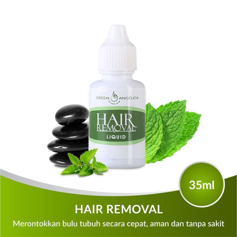 Jual [ Ampuh ] Green Angelica Hair Removal // Perontok Bulu Permanen