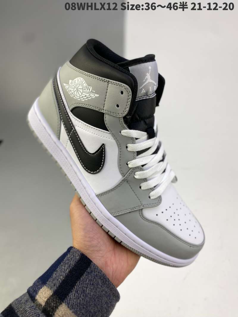 aj1 grey black