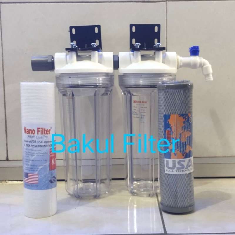 Promo Gratis Ongkir Paket Filter Saringan Air Rumahan Atau Laundry