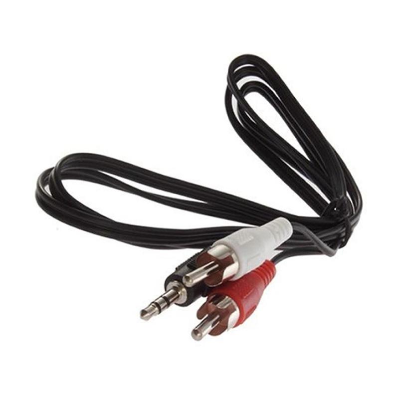 Audio cable Stereo 3.5 male to 2 RCA female Y Adapter cord Converter jack Phono